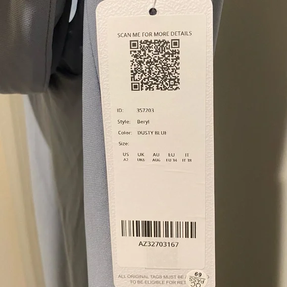 Azazie Sophisticated Gray Draped Midi Dress - Picture 10 of 16